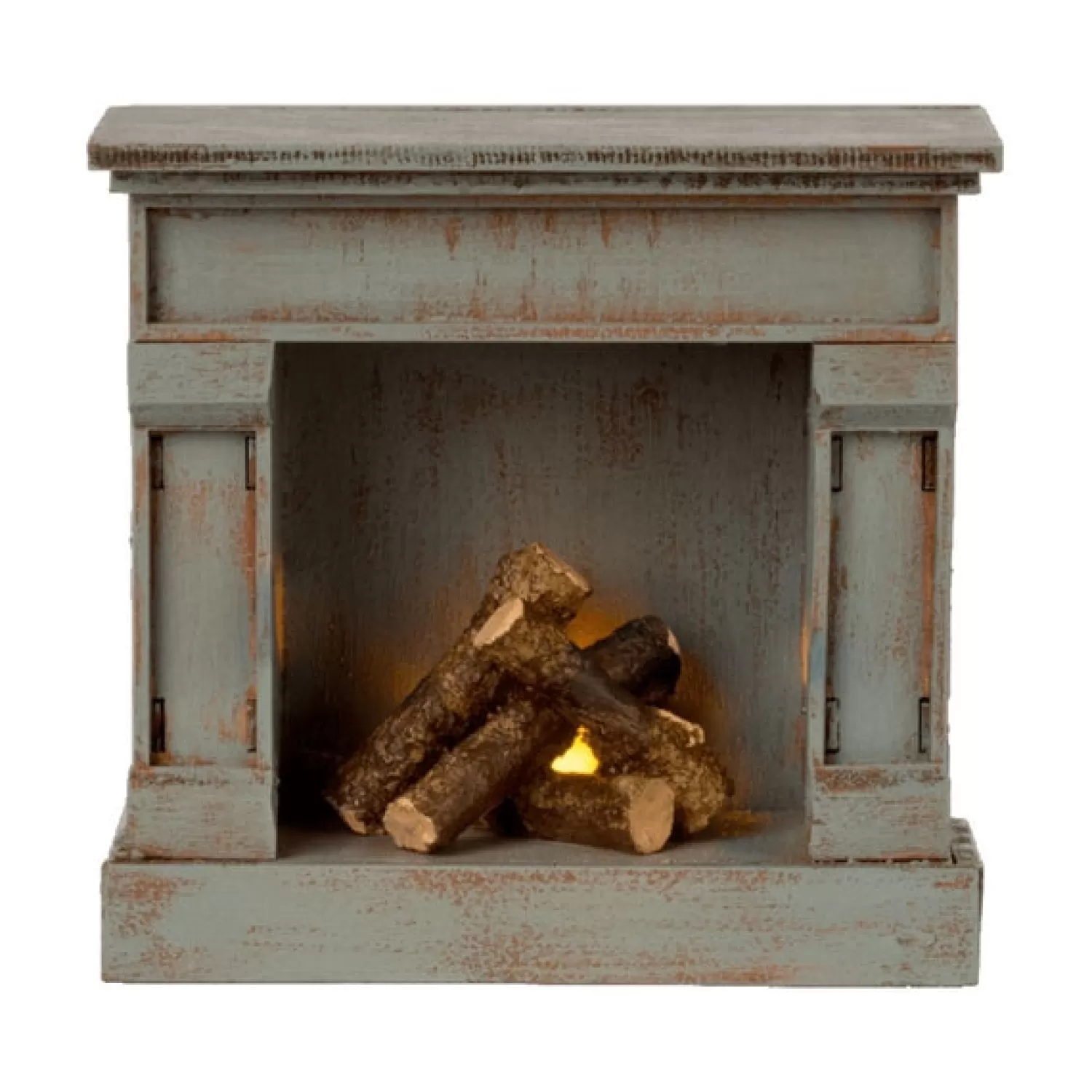 Maileg : Fireplace – Vintage Blue New