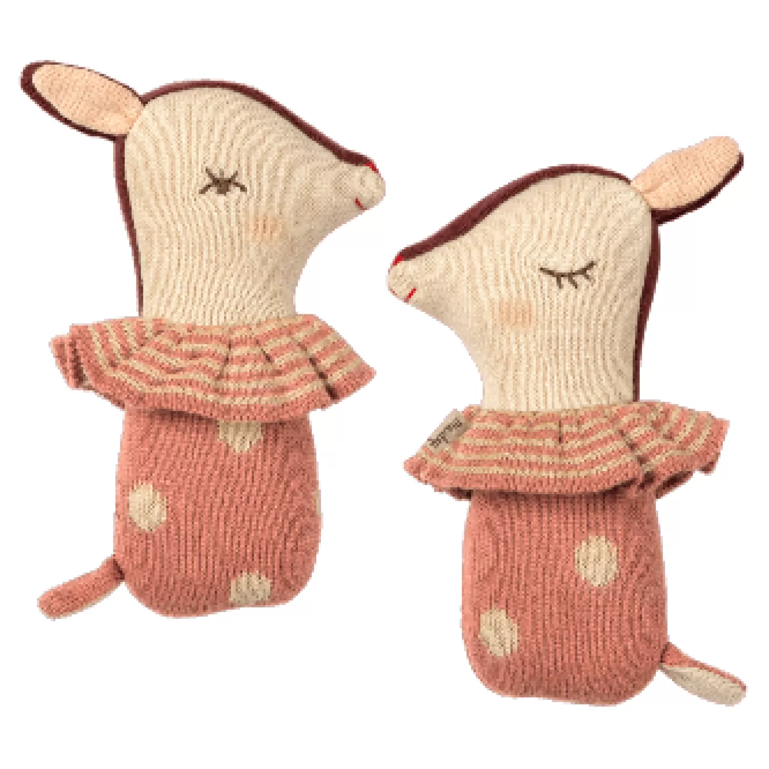 Maileg Baby Bambi Rattle Rose Best Sale