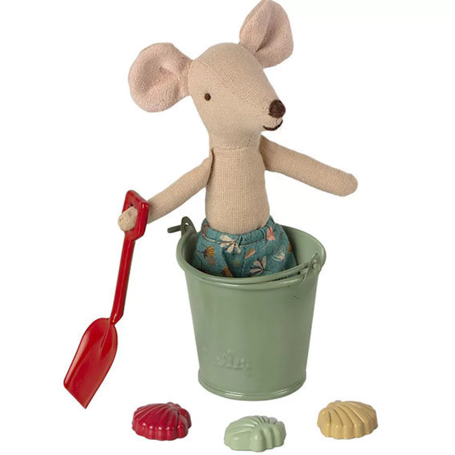Maileg Beach Set Shovel, Bucket And Shells Sale