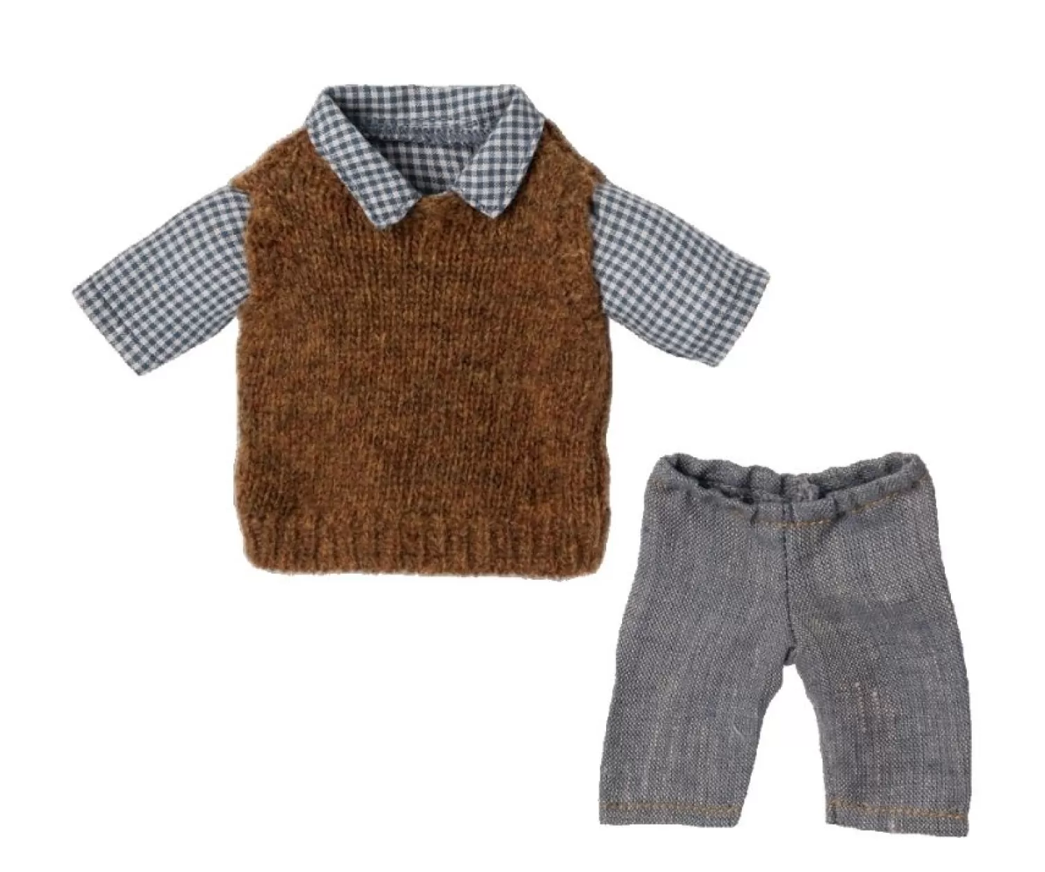 Maileg Bekleidungsset Fur Teddy Papa Hot