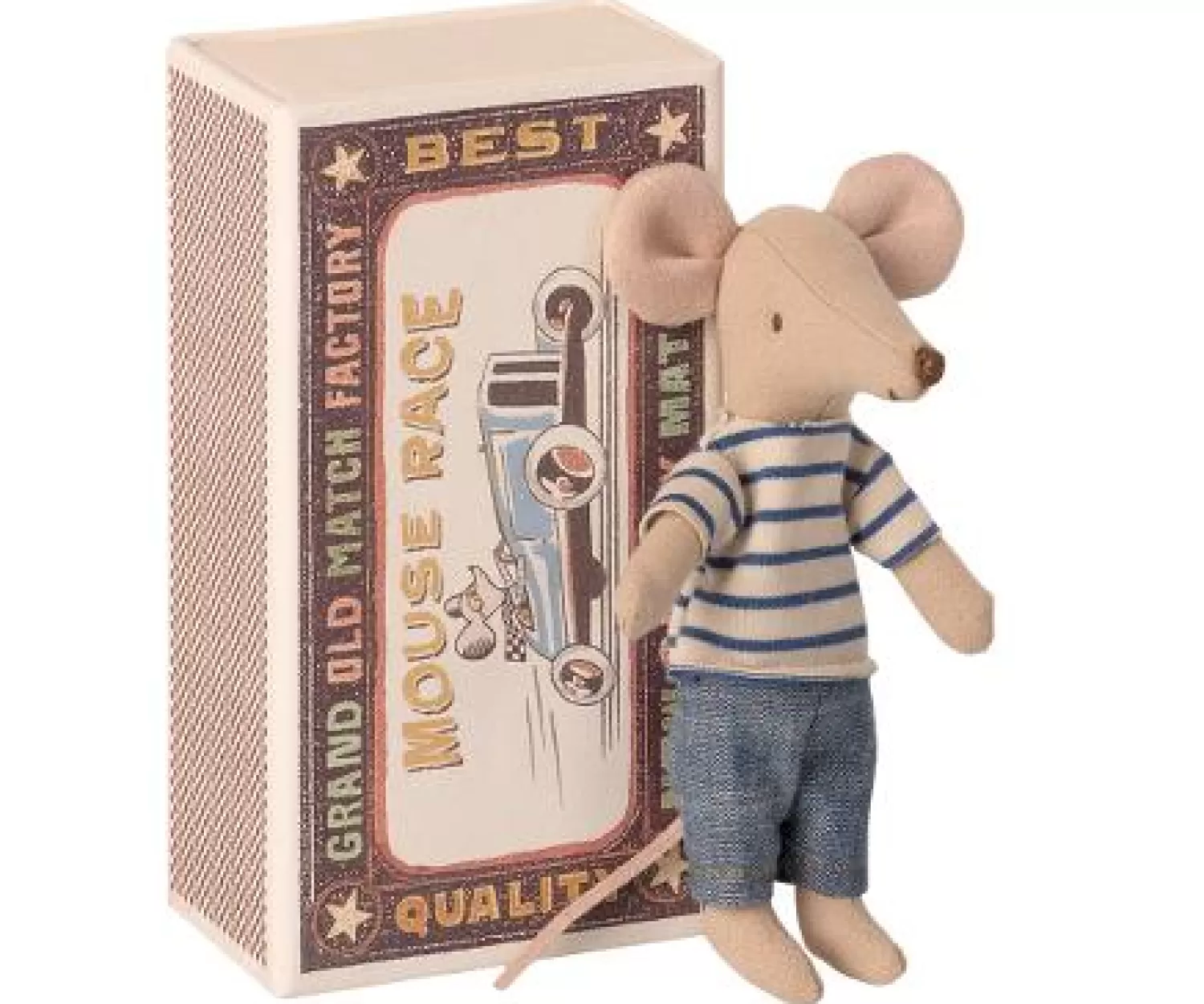 Maileg Big Brother Mouse In Matchbox Cheap