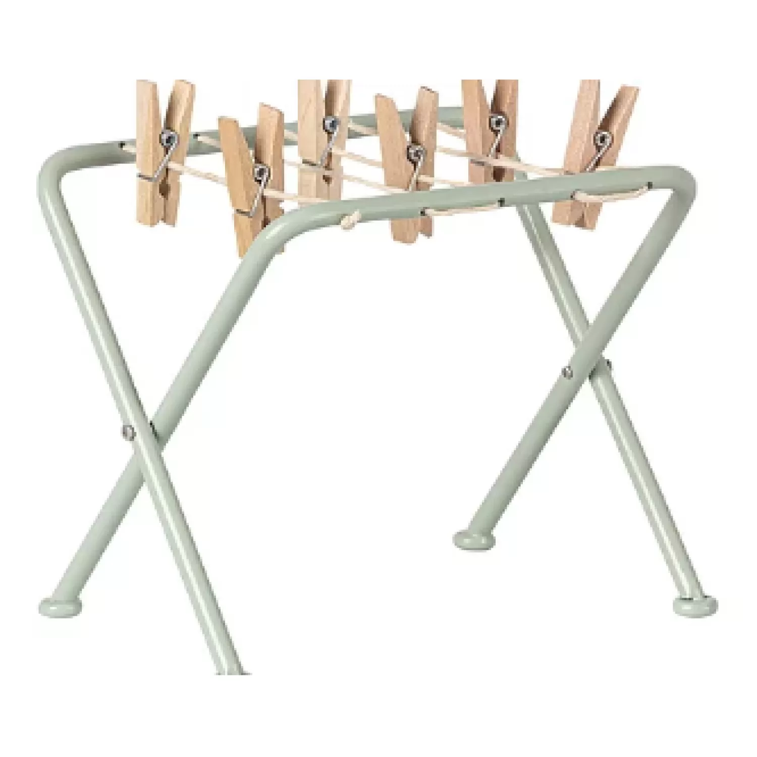 Maileg 10Cm Metal Drying Rack With Pegs Fashion