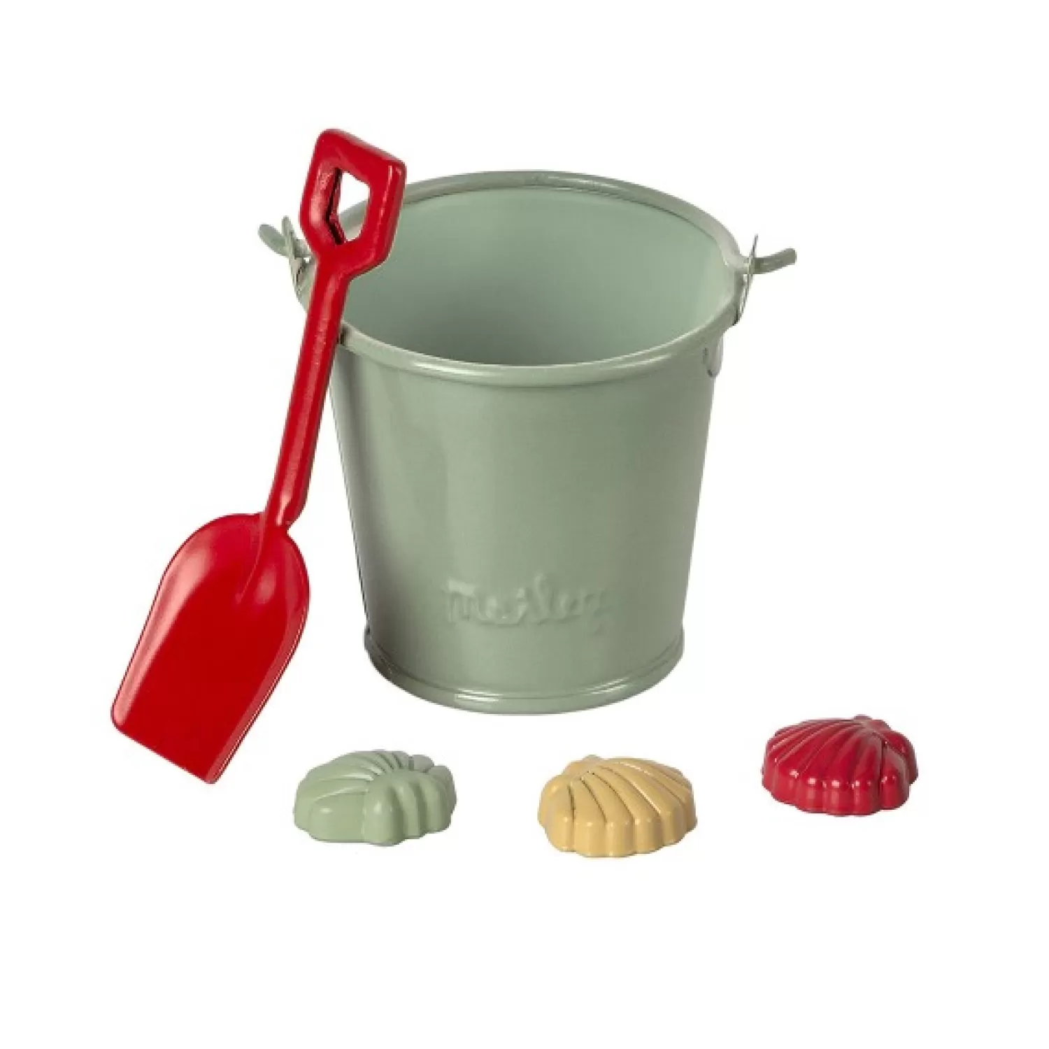 Maileg Set De Playa Con Cubo, Pala Y Conchas De Colores Store