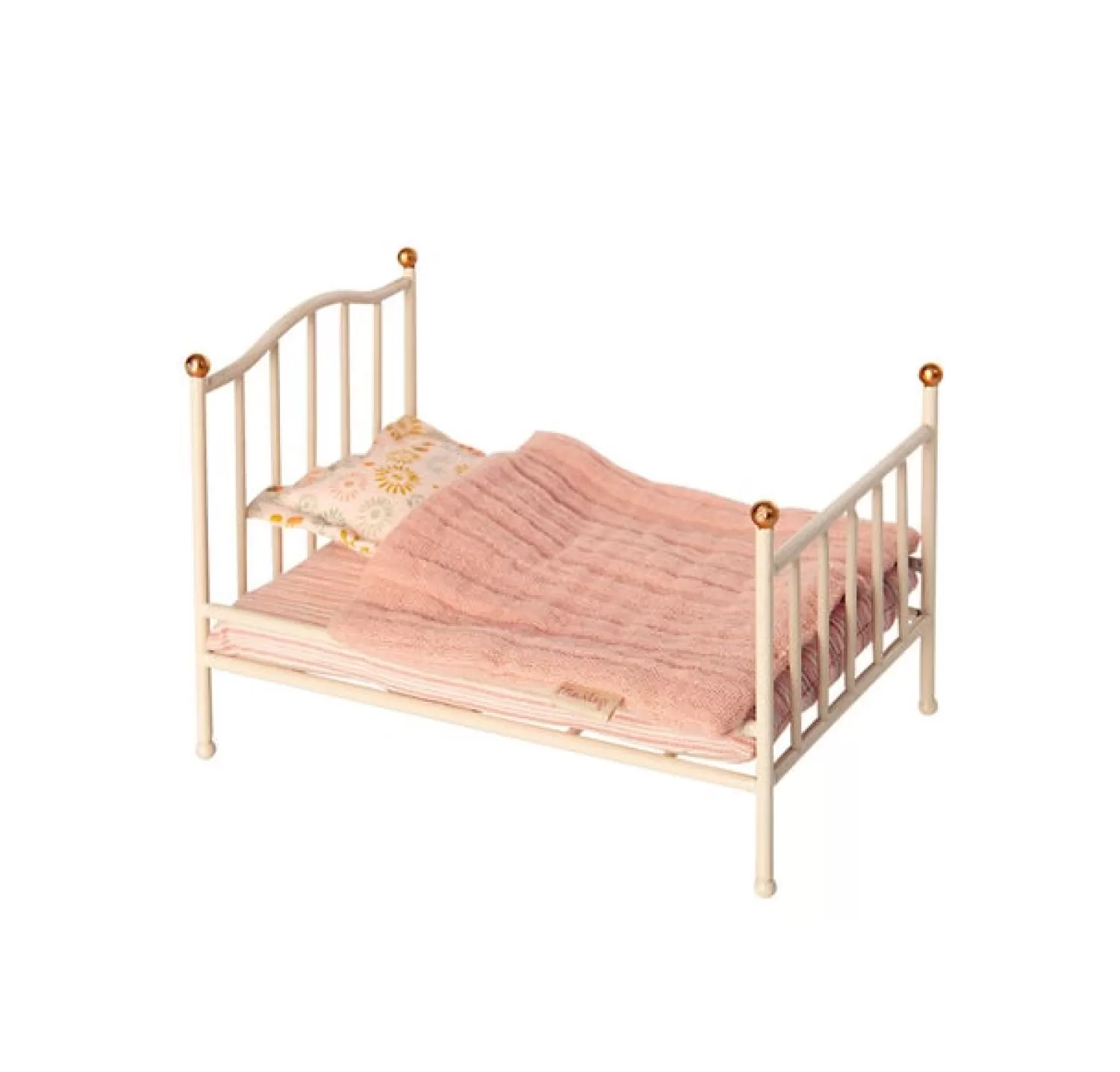 Maileg Small Vintage White Micro Bed Fashion